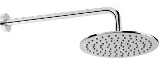 Ben Engraved Cross Slim inbouw regendoucheset 25cm chroom