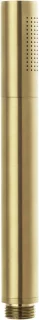 Ben Engraved Cross Slim regendoucheset 25cm geborsteld messing PVD