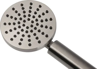 Ben Engraved Line inbouw regendoucheset 25 cm gunmetal PVD