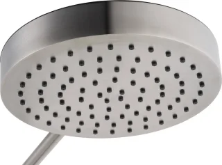 Ben Engraved Line regendouche Ø25cm gunmetal PVD
