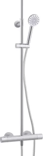 Ben Engraved Line regendoucheset 25cm chroom