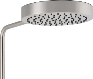 Ben Engraved Line regendoucheset Ø25cm RVS-look