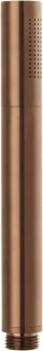 Ben Engraved Line Slim inbouw regendoucheset 25cm geborsteld koper