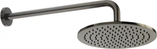 Ben Engraved Line Slim inbouw regendoucheset Ø25cm gunmetal PVD