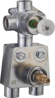 Ben Lavion 250 Inbouw Regendoucheset 25cm Geborsteld Messing PVD
