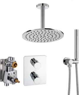 Ben Lavion 250 inbouw regendoucheset chroom