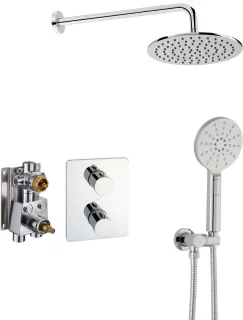 Ben Lavion 250 inbouw regendoucheset chroom
