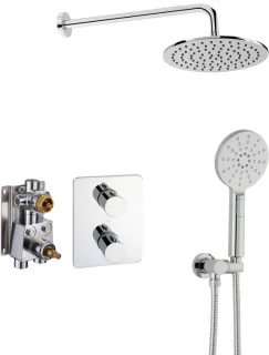 Ben Lavion 250 inbouw regendoucheset chroom