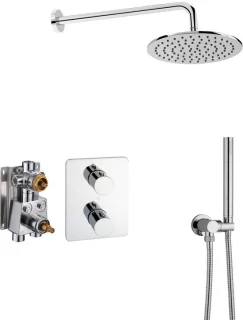 Ben Lavion 250 inbouw regendoucheset chroom
