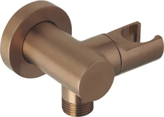 Ben Lavion 250 inbouw regendoucheset plafondaansluiting geborsteld koper