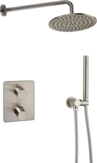Ben Lavion 250 Inbouw Regendoucheset RVS-look