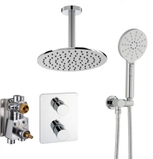 Ben Lavion 250 regendoucheset inbouw chroom