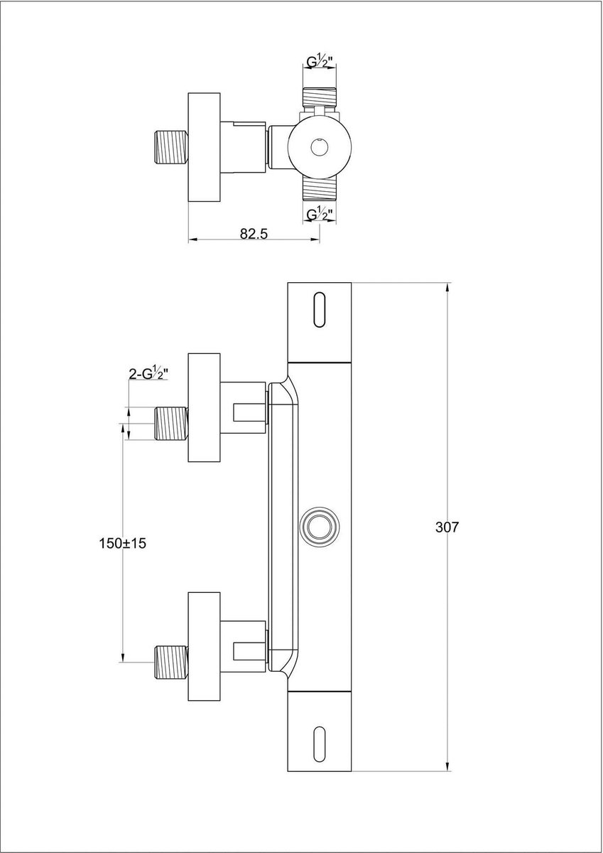 Wat vinden we goed aan de Ben Lavion Regendouche 25cm Thermostaat Geborsteld Zwart Rond