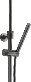 Ben Lavion Regendouche 25cm Thermostaat Geborsteld Zwart Rond