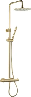 Ben Lavion Regendouche Ø 25cm Thermostaat Goud Rond