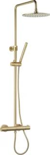 Ben Lavion Regendouche Ø 25cm Thermostaat Goud Rond