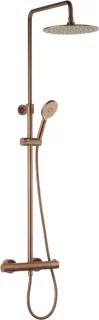 Ben Lavion Regendouche Rond 25cm met Thermostaatkraan Koper