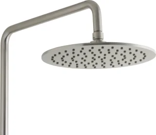 Ben Lavion Regendouche Thermostaatkraan Nikkel Rond 25cm