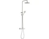 Ben Lavion Regendouche Thermostaatkraan Nikkel Rond 25cm