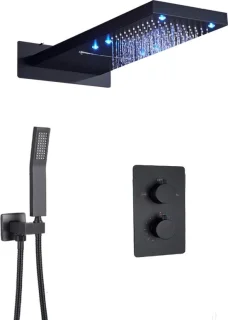 Betaalbare Goederen® Plafonddouchekop - Zwart