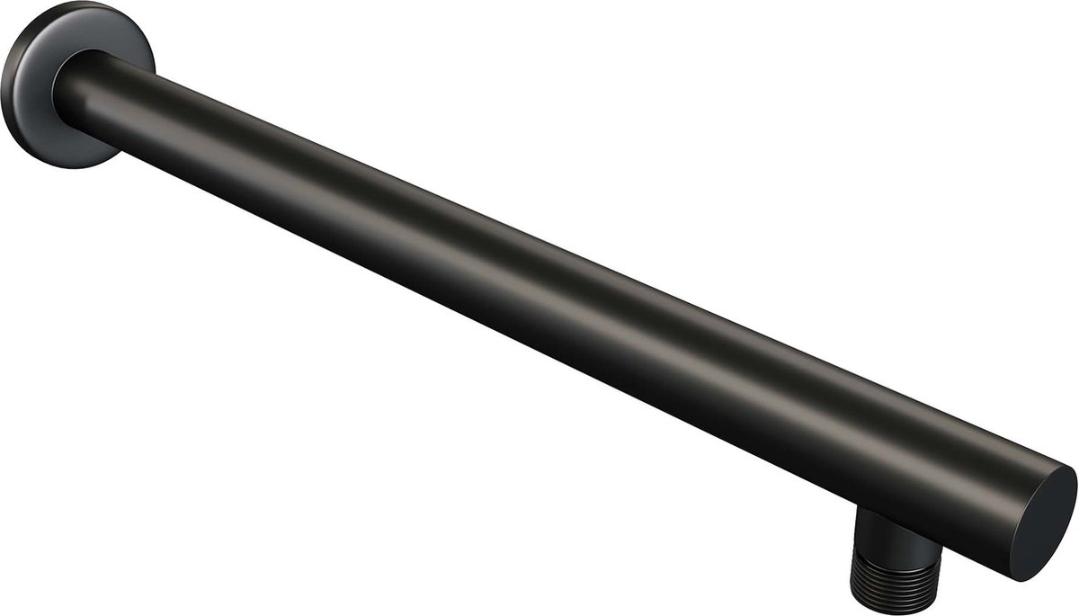 De Black Carving thermostatische inbouw regendouche SET 07 mat zwart in één oogopslag