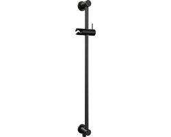 Black Carving thermostatische inbouw regendouche set 72 mat zwart