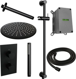 Black Edition thermostatische regendouche set 42