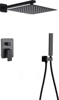 Blackline TS Premium regendoucheset vierkant 20 cm