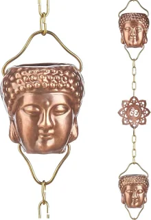 Boeddha Hoofd Regenketting