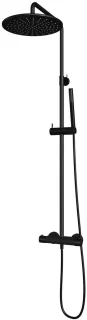 Brauer Black Carving Opbouw Thermostatische Regendoucheset