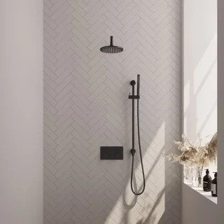 BRAUER Black Edition Inbouw Regendoucheset SET 63