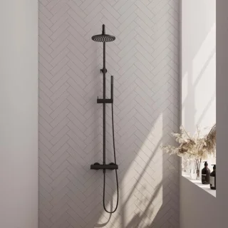 Brauer Black Edition Opbouw Regendoucheset