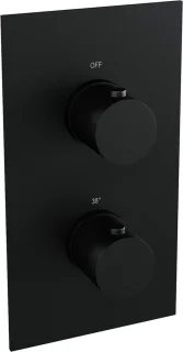 Brauer Black Edition Regendouche Set 30 Inbouw 30cm Mat Zwart
