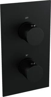 Brauer Black Edition Regendoucheset Inbouw Mat Zwart