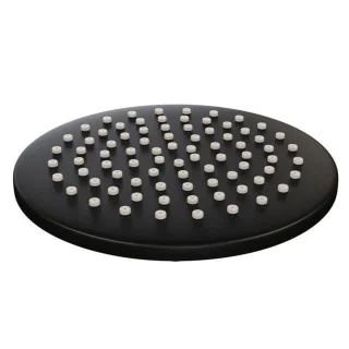 Brauer Black Edition thermostatische inbouwdoucheset 20cm mat zwart