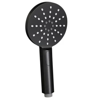 Brauer Black Edition thermostatische inbouwdoucheset 30cm mat zwart
