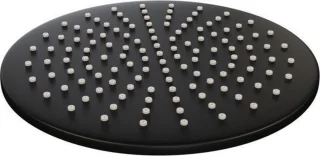 Brauer Black Edition thermostatische inbouwdoucheset mat zwart 30cm