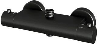 Brauer Black Edition Thermostatische Regendoucheset Opbouw Mat Zwart