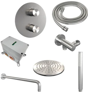 Brauer Brushed Edition Inbouw Regendoucheset