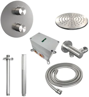 Brauer Brushed Edition Inbouw Thermostatische Regendoucheset