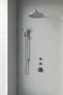 Brauer Brushed Edition regendoucheset inbouw 30cm PVD geborsteld RVS