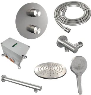 Brauer Brushed Edition Regendoucheset Inbouw
