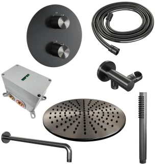Brauer Carving Thermostatische Inbouw Regendoucheset