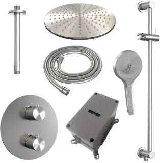 Brauer Carving Thermostatische Inbouw Regendoucheset