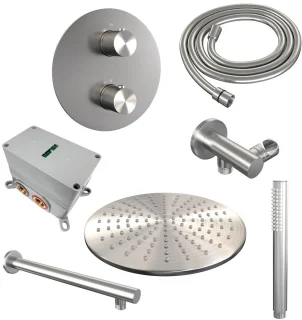 Brauer Carving Thermostatische Inbouw Regendoucheset