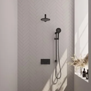 Brauer Carving Thermostatische Inbouw Regendoucheset
