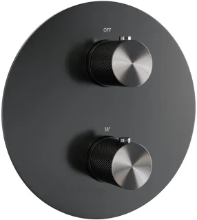 Brauer Carving Thermostatische inbouw regendoucheset