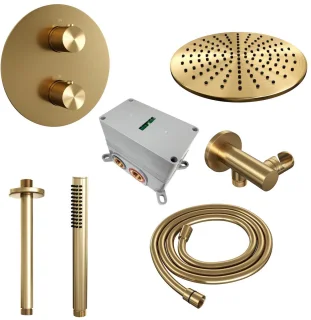 Brauer Carving Thermostatische Inbouw Regendoucheset