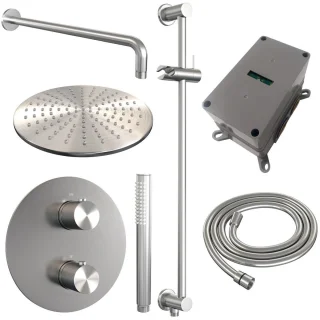 Brauer Carving Thermostatische Inbouw Regendoucheset