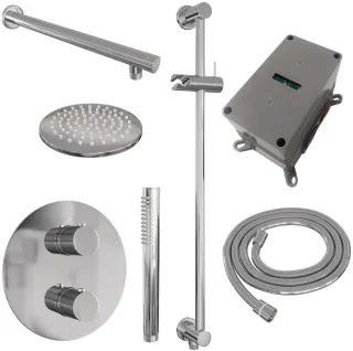Brauer Carving Thermostatische Inbouw Regendoucheset